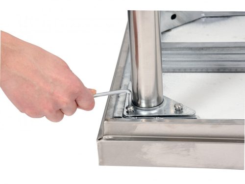 YATO Stredový stôl otočný s policou 1400×600×H850 mm (YG-09003)