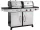 YATO BBQ gril OtaKe 2v1, plyn + drevené uhlie, nerez, 8,2 kW (YG-20030)