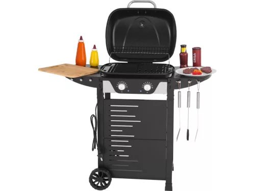 YATO ELEKTNÝ GRIL NA STOJAN ASAHI 2300W,47X37CM (YG-20070)