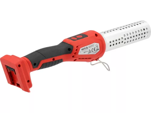 YATO akumulátorový zapaľovač grilu 18 V, 600 °C, bez chemikálií, telo stroja (YG-20106)
