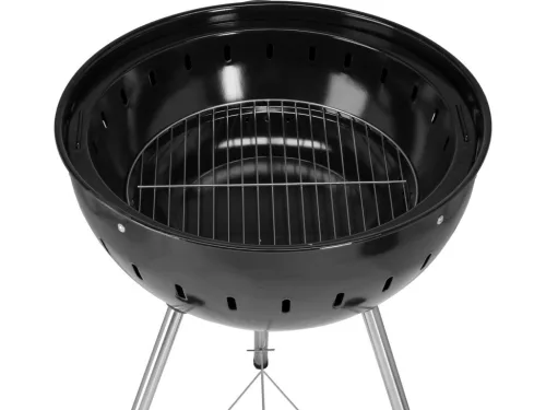YATO Gril na drevené uhlie, okrúhly, 54 cm ČIERNA (YG-20300)