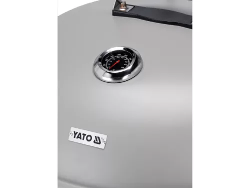 YATO Gril na drevené uhlie, okrúhly, 54 cm SIVÁ (YG-20301)