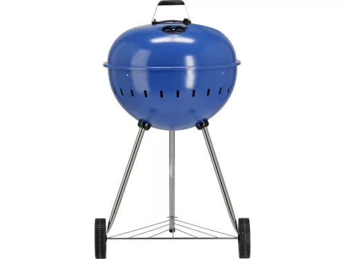 YATO Gril na drevené uhlie, okrúhly, 54 cm MODRÁ (YG-20302)