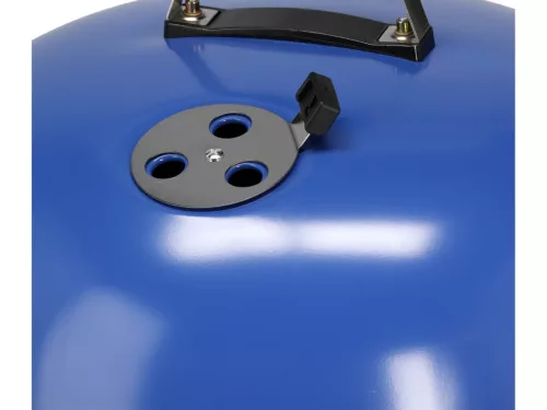 YATO Gril na drevené uhlie, okrúhly, 54 cm MODRÁ (YG-20302)