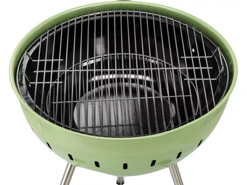 YATO Gril na drevené uhlie, okrúhly, 54 cm ZELENÝ (YG-20303)