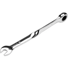   YATO Vidlicový kľúč, točený o 90° s račňou : M= 8 x 153 mm, HRC 40-45, Cr-V (YT-01870)