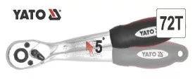 YATO Račňa 1/4" 145 mm vyhnutá (YT-0316)