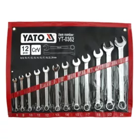 YATO Sada kľúčov očkoplochých 12ks 8-24 mm (YT-0362)