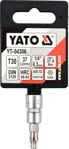 YATO Nadstavec 1/4" bit Torx T30 (YT-04306)