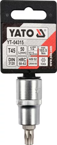 YATO Nadstavec 1/2" bit Torx T45 (YT-04315)