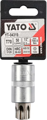 YATO Nadstavec 1/2" bit Torx T70 (YT-04319)