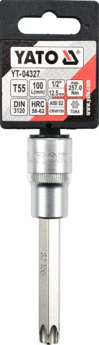 YATO Nadstavec predĺžený 1/2" bit Torx T55 (YT-04327)