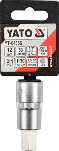 YATO Nadstavec 1/2" bit Imbus H12 (YT-04386)