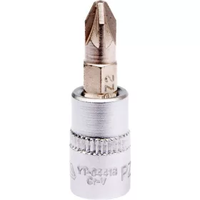 YATO gola hlavica-bit pz2 1/4" crv (YT-04418)