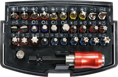 YATO Sada bitov s adaptérom 1/4" 32ks (YT-04622)