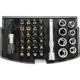   YATO SADA SKRUTKOVACÍCH HROTOV A ZÁSUVKOV 34 KS. (YT-04623)