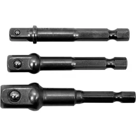 YATO Súprava adaptérov 3ks HEX 1/4, 3/8, 1/2 (YT-04685)