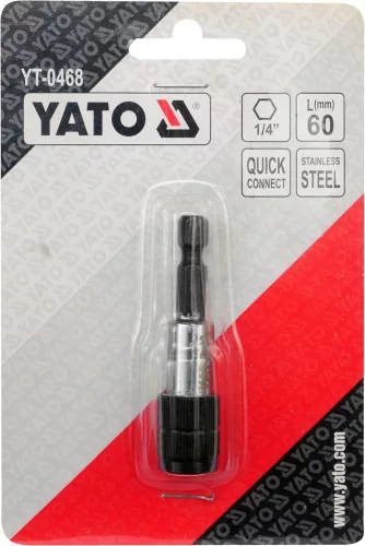 YATO Držiak do vŕtačky 1/4" 60 mm QUICK (YT-0468)