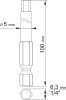 YATO Sada bitov 1/4" 2 ks IMBUS L = 100 mm 3, 5 mm (YT-0494)