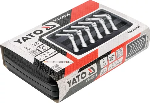 YATO Kľúč na sviečky sada 6ks 8-16mm (YT-0534)