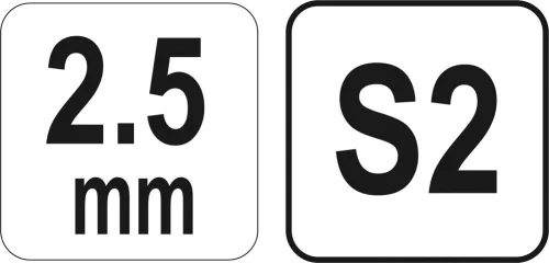 YATO Skrutkovač T imbus guľový 3 mm (YT-05586)
