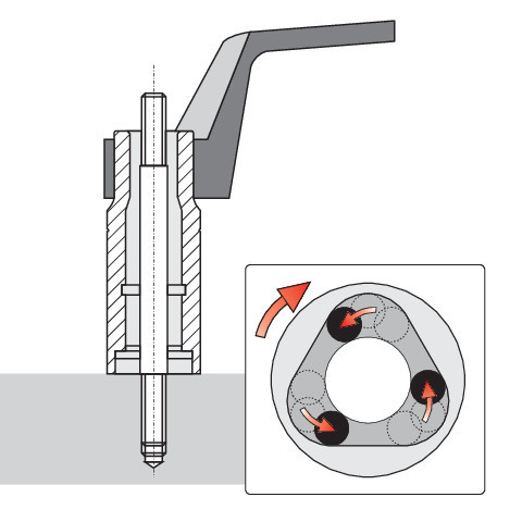 YATO SKRUTKOVAČE NA ODTRHNUTIE SKRUTIEK KOLÍKOV 17cz. (YT-06033)