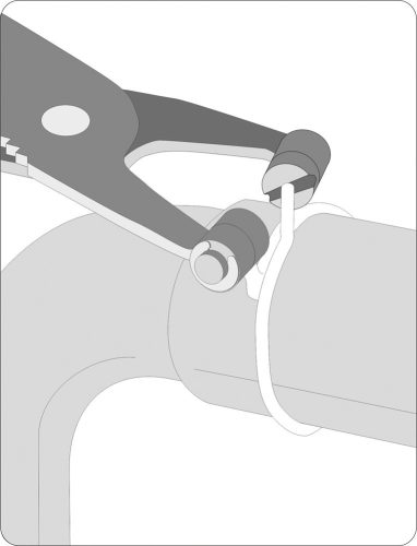 YATO Kliešte na samosvorné hadicové spony 230mm (YT-0650)