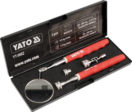 YATO Inšpekčná súprava (zrkadlo + magnetická pätka) (YT-0662)