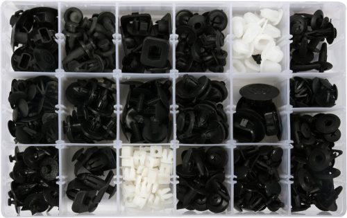 YATO sortiment plastových zátok nissan 408 ks (YT-06657)