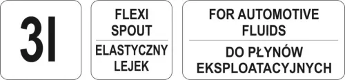 YATO Lievik na olej 3L (YT-06983)