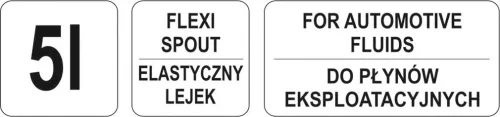 YATO Lievik na olej 5L (YT-06985)