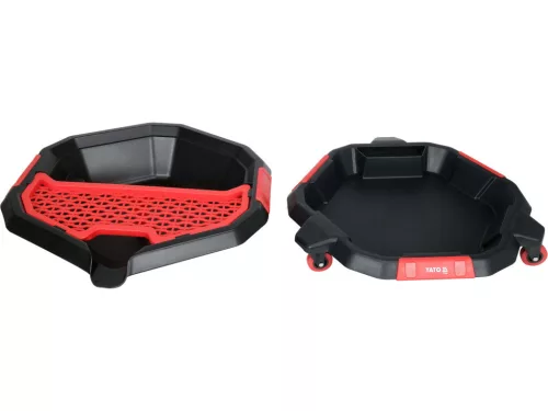 YATO pojazdná nádoba na zachytávanie použitých olejov 470 mm / 8 l  (YT-06992)