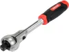 YATO Flexibilná račňa s otočnou guľovou hlavou 1/2" – 72 zubov, 255 mm (YT-07202)