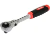 YATO Flexibilná račňa s otočnou guľovou hlavou 1/2" – 72 zubov, 255 mm (YT-07202)
