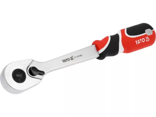 YATO Ráčnová rukoväť s rýchloupínaním 1/2" – priama rukoväť 1/2" 1000NM (YT-07355)