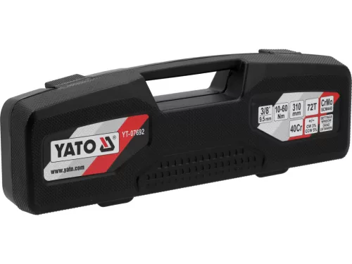 YATO Momentový kľúč 3/8" 10-60 Nm  (YT-07692)