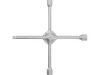 YATO Keresztkľúč gépkocsi kolesáhez, 4 ágú vyhotovenie – 17, 19, 21 mm a 1/2" (YT-08004)