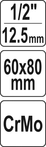 YATO kľúč na olejový filter, nastaviteľný 60-80 mm (YT-08235)