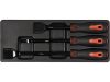 YATO Sada oceľových škrabiek 25 x 220 mm 10 x 270 mm 25 x 310 mm Cr-V 3 ks (YT-08474)