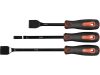YATO Sada oceľových škrabiek 25 x 220 mm 10 x 270 mm 25 x 310 mm Cr-V 3 ks (YT-08474)