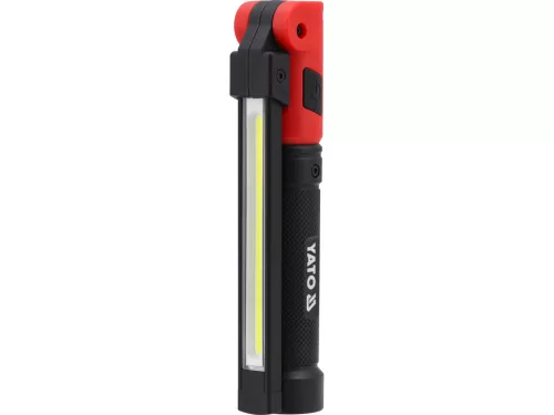 YATO Akumulátorové hliníkové LED servisné svietidlo SlimLight 800 lm (YT-085171)