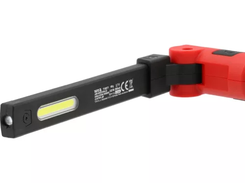 YATO Akumulátorové hliníkové LED servisné svietidlo SlimLight 800 lm (YT-085171)