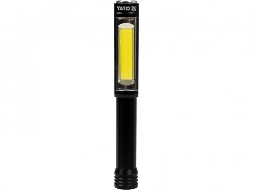 YATO LED kontrolná lampa; napájanie 3x AA batériami, 400/170 Lm, 3 režimy (YT-08522)