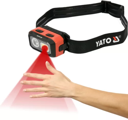 YATO SVETLOMET 500LM RECHARG./3XAAA,MOTION DET (YT-08593)