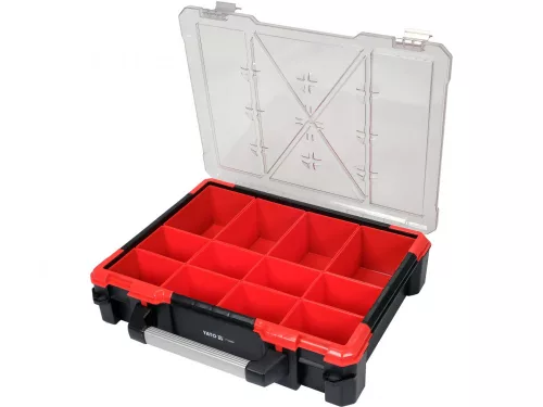 YATO ORGANIZÁTOR S 12 ZÁSOBNÍKMI 490 X 420 X 115 MM (YT-08960)