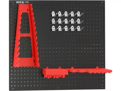 YATO Sada perforovaných dosiek na náradie so 32 doplnkami (YT-08980)