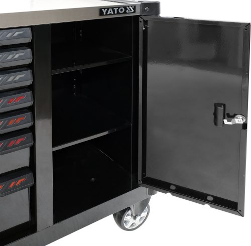 YATO Náradový vozík 7 zásuviek + 1 skrinka (YT-09033)