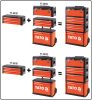 YATO Skrinka na náradie, 2x zásuvka, komponentov k YT-09101/2 (YT-09107)