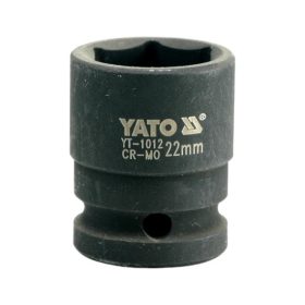   YATO Nadstavec 1/2" rázový šesťhranný 22 mm CrMo (YT-1012)