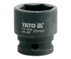 YATO Nadstavec 1/2" rázový šesťhranný 25 mm CrMo (YT-1015)
